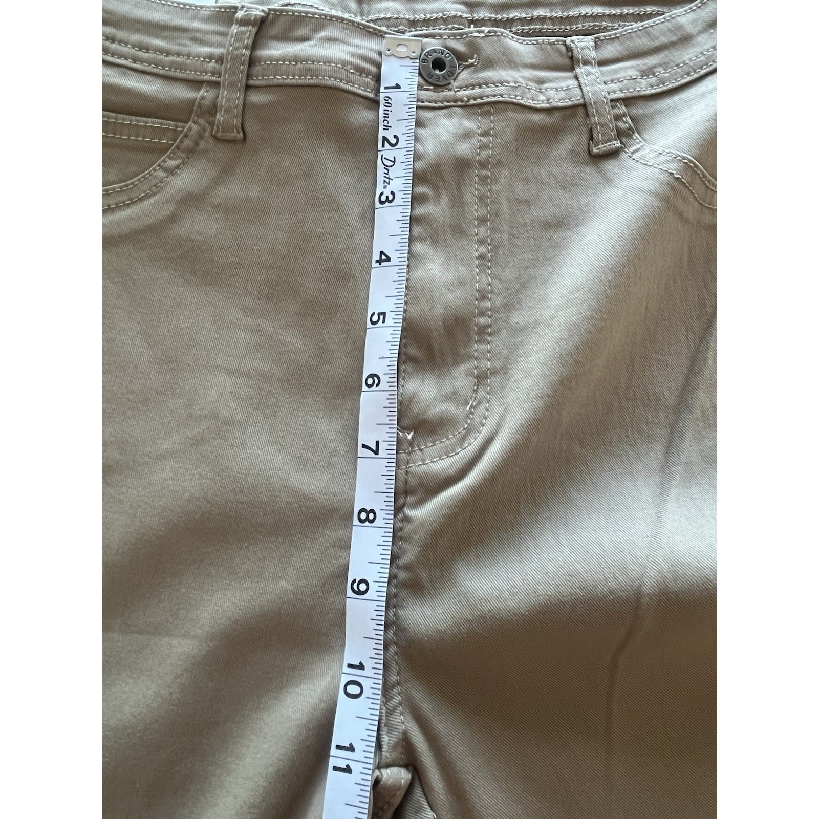 Lover Brand Fashion Khaki Jeans Sz X-Large Xl 30x29 Nwt — image 8 of 8